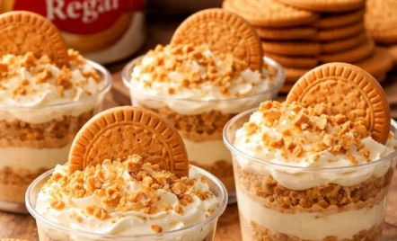 Resep Dessert Cup Biskuit Marie Regal, Sajian Manis yang Jadi Rebutan Saat Buka Puasa - GenPI.co