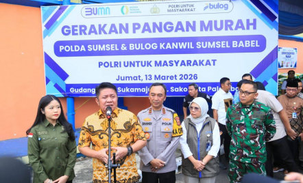 Apresiasi Gerakan Pangan Murah, Gubernur Herman Deru Sebut Upaya Tekan Panic Buying Jelang Lebaran 2026 - GenPI.co