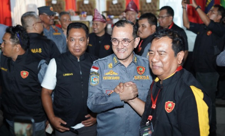 Jambore Satlinmas, Sekda Sumsel Edward Candra Dorong Peningkatan Kapasitas - GenPI.co
