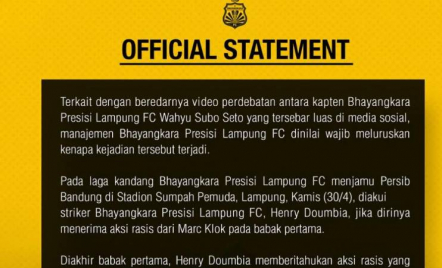Viral Marc Klok Diduga Rasis, Bhayangkara FC Lapor ke Komdis PSSI - GenPI.co