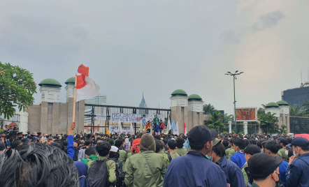 Polda Metro Jaya Kawal Demo 21 April 2022 dengan Sikap Humanis - GenPI.co