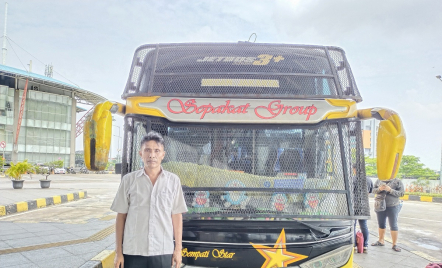 Cerita Suka Duka Sopir Bus AKAP Trayek Jakarta-Aceh - GenPI.co