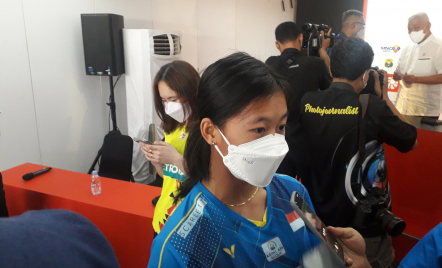 Tegang, Putri KW Menang di Kualifikasi Indonesia Masters 2022 - GenPI.co