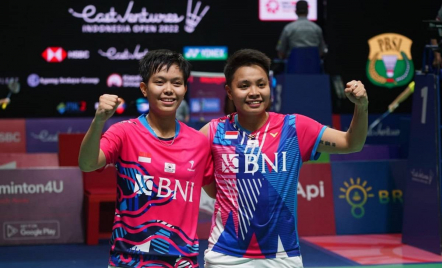 Apri-Fadia Makin Kuak Kunci Jadi Gacor di Indonesia Open 2022 - GenPI.co