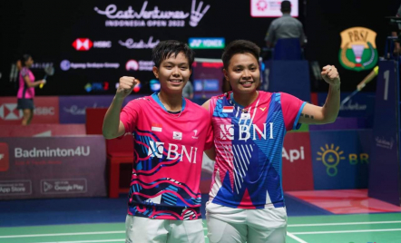 Ke 8 Besar Indonesia Open 2022, Apriyani/Fadia Siap Habis-habisan - GenPI.co