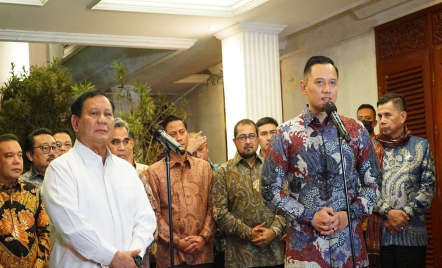 Kunjungi Prabowo Subianto, AHY Mengaku Diskusikan Hal ini - GenPI.co