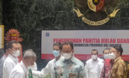 Anies Baswedan Sahkan Panitia Bulan Dana PMI - GenPI.co