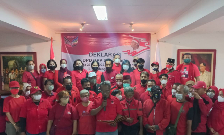 Ratusan Eks Kader PDIP Jakarta Deklarasi Ganjar Pranowo Presiden - GenPI.co