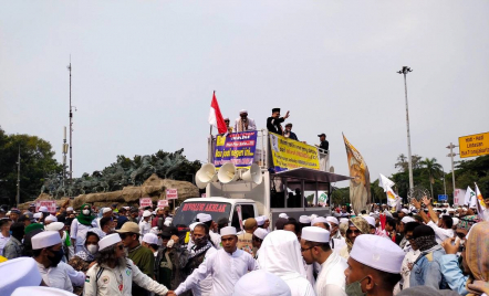 Massa GNPR Sebut Jokowi Menyalahgunakan Fungsi Kepolisian - GenPI.co
