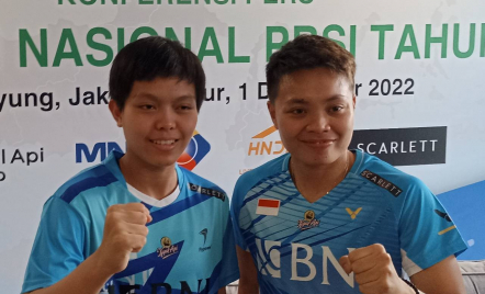 Kaget Ikut BWF World Tour Finals 2022, Apriyani/Fadia Siapkan Mental - GenPI.co