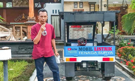 Belajar Otodidak, Sarjana Ekonomi Buleleng Bali Bikin Mobil - GenPI.co Bali