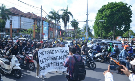 Demo Tolak Harga BBM Naik, 8 Tuntutan Aliansi Bali Jengah - GenPI.co Bali