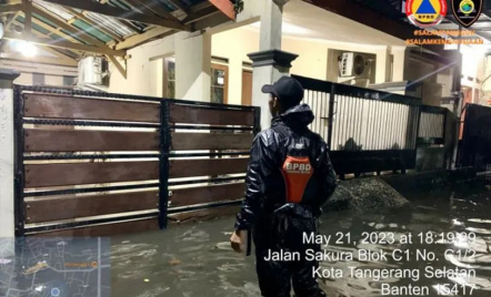 Hujan Deras, 5 Perumahan di Tangerang Selatan Banjir - GenPI.co Banten