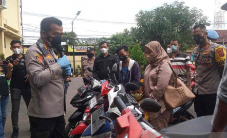 16 Pencuri Kendaraan Bermotor ditangkap Polresta Cirebon - GenPI.co Jabar