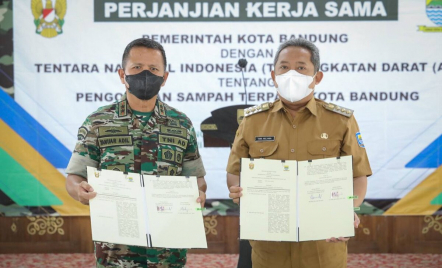 Pemkot Bandung Kerja Sama dengan TNI AD Buat TPST di Padalarang - GenPI.co Jabar