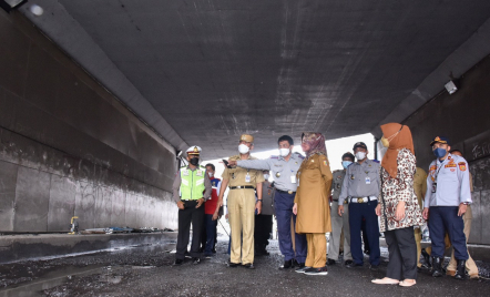 Underpass Makamhaji Mulai Diperbaiki Gegara Rusak, Ini Titiknya - GenPI.co Jateng