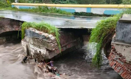Jembatan Kadirejo Klaten Rusak, Motor dan Mobil Dilarang Lewat - GenPI.co Jateng