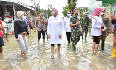 Alhamdulillah, Banjir Grobogan Surut, Aktivitas Warga Normal Lagi - GenPI.co Jateng