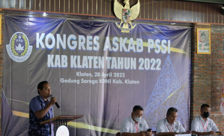 Terpilih Aklamasi, Jajang Prihono Jadi Ketua Askab PSSI Klaten - GenPI.co Jateng