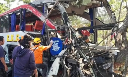 Kecelakaan Bus di Ngawi, Sopir Bus Eka Asal Boyolali Tewas - GenPI.co Jateng