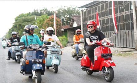 Bupati Kediri Berniat Gelar Panjalu Skuter Festival, Lihat Jadwalnya - GenPI.co Jatim