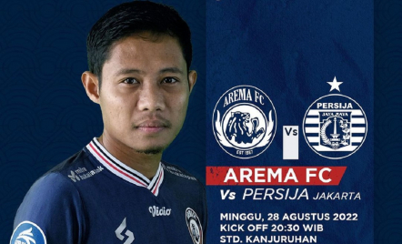 Link Live Streaming Arema FC vs Persija, Kedua Tim Bertemu 49 Kali - GenPI.co Jatim