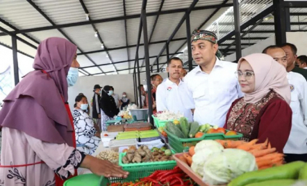 Gokil! Pasar Penjaringansari Surabaya Dilengkapi Lapangan Basket - GenPI.co Jatim