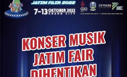 Ricuh, Konser Musik Jatim Fair Dihentikan dan Tak Dilanjutkan - GenPI.co Jatim