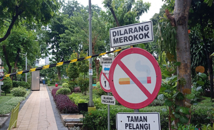 Masuk Level 2, Taman di Surabaya Belum Buka, Sabar - GenPI.co Jatim