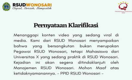 Viral video Masang Kateter Urin, RSUD Wonosari Klarifikasi - GenPI.co Jogja