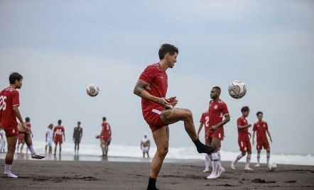 Jelang Liga 1, PSS Sleman Tingkatkan Power Pemain di Pantai - GenPI.co Jogja