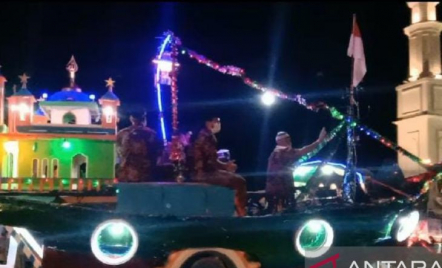 Malam Lebaran, Kayong Utara Disemarakkan Festival Pawai Takbir - GenPI.co Kalbar
