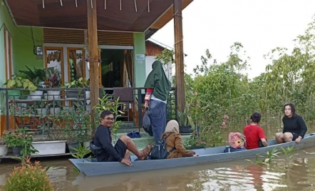 Lagi, 3.612 Rumah Penduduk di Kapuas Hulu Terendam Banjir - GenPI.co Kalbar