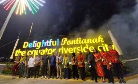 Soft Opening Waterfront Bardan Nadi-Senghie, Kado Istimewa Tahun Baru - GenPI.co Kalbar