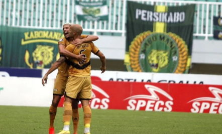 Liga 1, Dewa United dan Bhayangkara FC Berakhir Imbang 1-1 - GenPI.co Kalbar