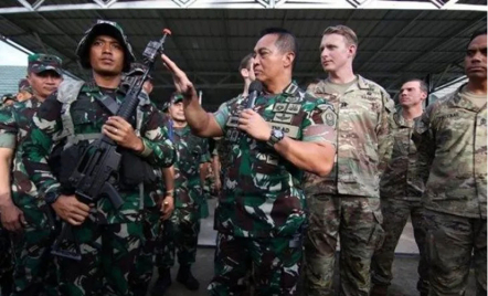 Prajurit TNI AD dan Tentara AS Adu Kuat di Kaltim, Unggul Siapa? - GenPI.co Kaltim