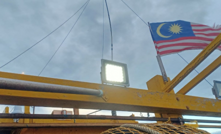 Patroli Bakamla Tangkap Kapal Malaysia yang Curi Ikan di Kepri - GenPI.co Kepri
