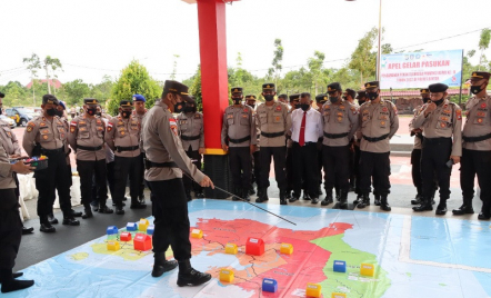 320 Personel Polres Bintan Dikerahkan Amankan Porprov Kepri - GenPI.co Kepri