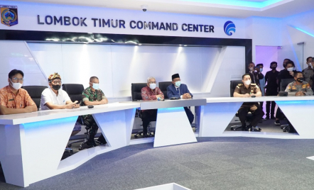 Siap Jadi Kota Pintar, Lombok Timur Resmikan Command Center - GenPI.co NTB