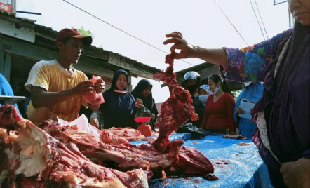 Harga Daging Sapi Rp 150 Ribu, Minyak Goreng Masih Rp 27 Ribu - GenPI.co Riau