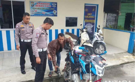 Polresta Pekanbaru Amankan Ratusan Kendaraan Berknalpot Brong - GenPI.co Riau