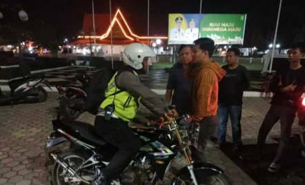 Balap Liar, Polresta Pekanbaru Amankan 39 Sepeda Motor - GenPI.co Riau