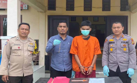 Pelaku Begal Sembunyi di Hutan Siak, Tak Berkutik Ditangkap Polisi - GenPI.co Riau