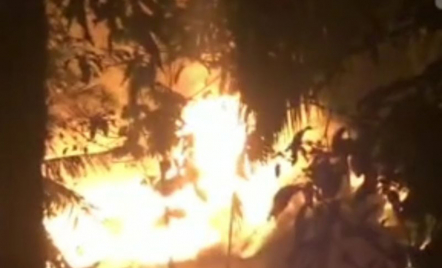 Peristiwa Kebakaran 2 Rumah di Siak, Tewaskan 1 Orang - GenPI.co Riau