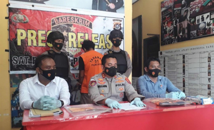 Tebas Pakai Parang, Buronan 4 Tahun Ditangkap di Muna Sultra - GenPI.co Sultra