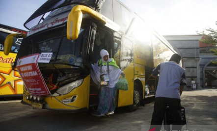 Antar Jemaah Calon Haji ke Palembang, Pemkab OKU Siapkan 5 Bus - GenPI.co Sumsel