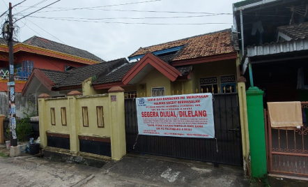 Rumah Cindo di Palembang Dilelang Murah Rp 291 Juta Saja - GenPI.co Sumsel