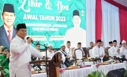 Menhan Prabowo Ajak Warga Medan Jaga Kerukunan - GenPI.co Sumut