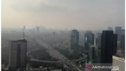Kamis Pagi, Level Udara di Jakarta terburuk ke-3 di Dunia - GenPI.co