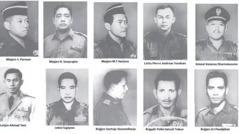 Mengenang Sosok 10 Pahlawan Revolusi Korban Peristiwa G30S/PKI - GenPI.co